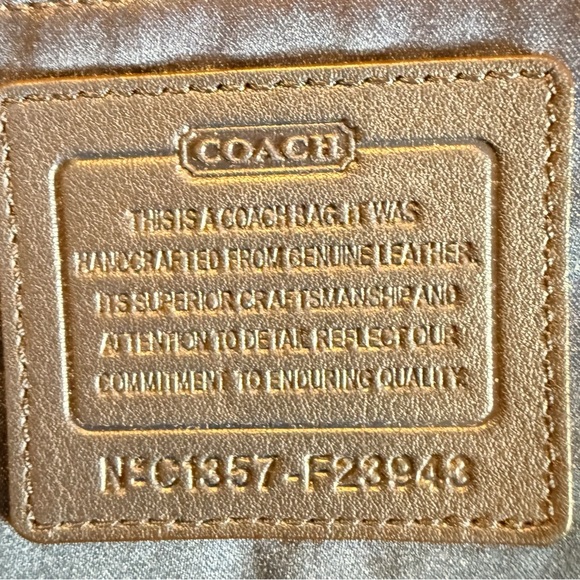 Coach Daisy Spectator Blue & Lime Leather Crossbody Bag F28940 - Picture 16 of 16